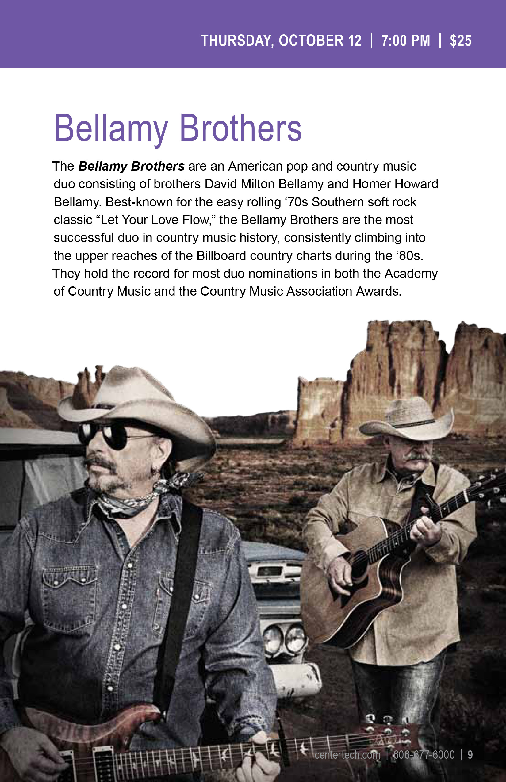 Center Stage Brochure 2017-18